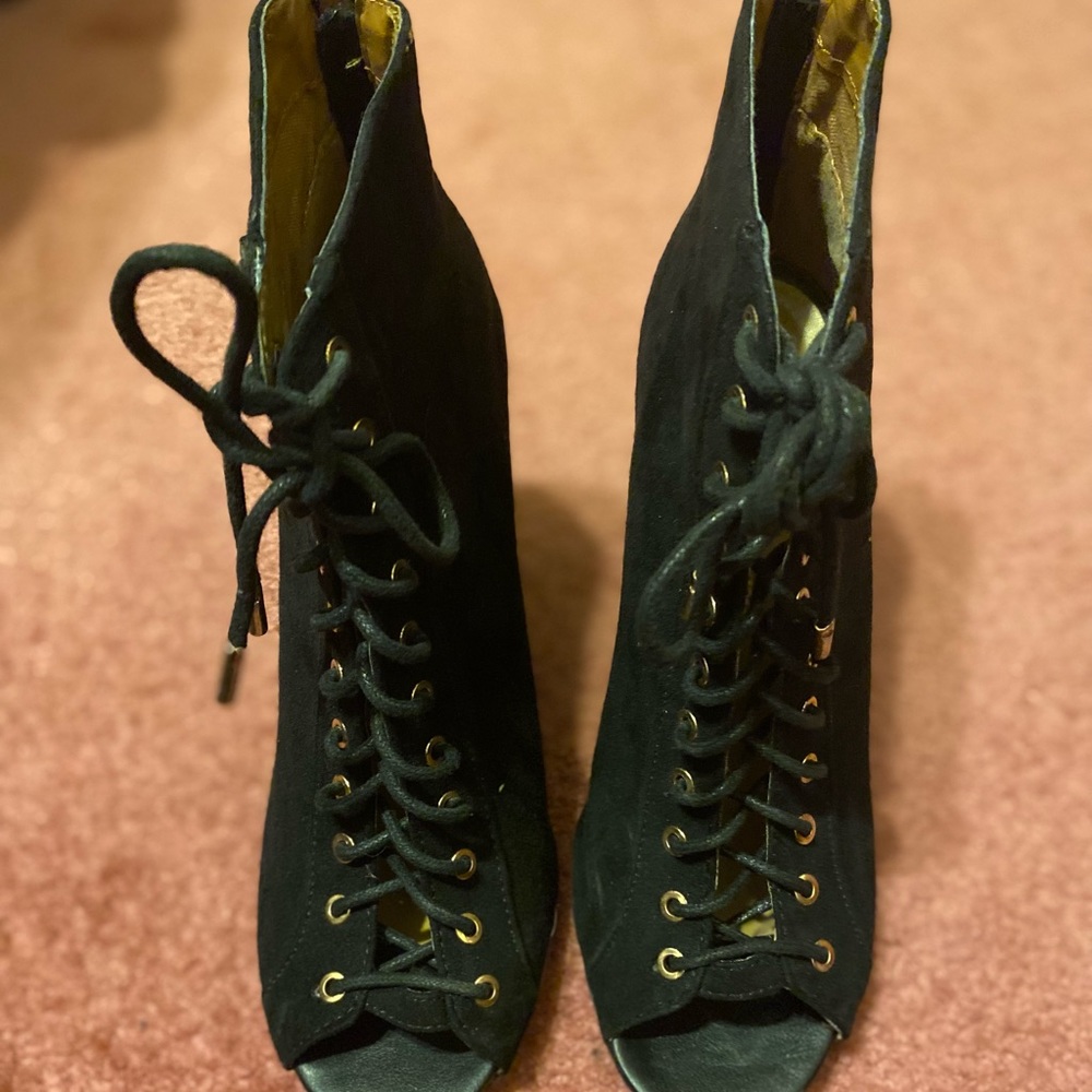 Open Toe Booties